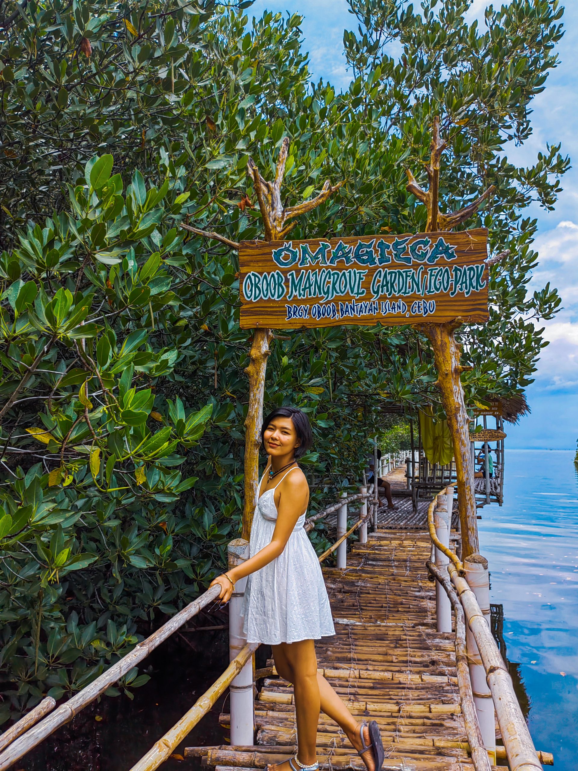 vacation in bantayan island, Mangrove Eco Park